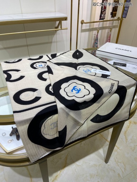Streetwear Scarf CHANEL 329446 size：140*140cm
