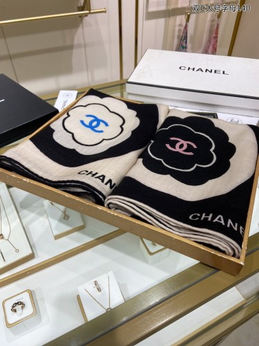 Streetwear Scarf CHANEL 329447 size：140*140cm