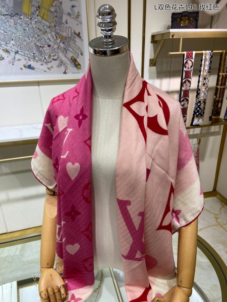Streetwear Scarf LV 329435 SIZE:140*140cm