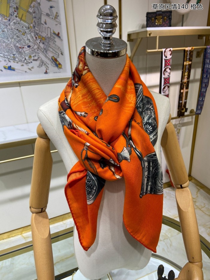 Streetwear Scarf Hermes 329450 SIZE:140cm*140cm