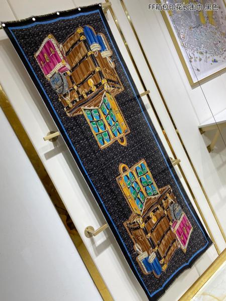 Streetwear Scarf FENDI 329466 SIZE:65*185cm