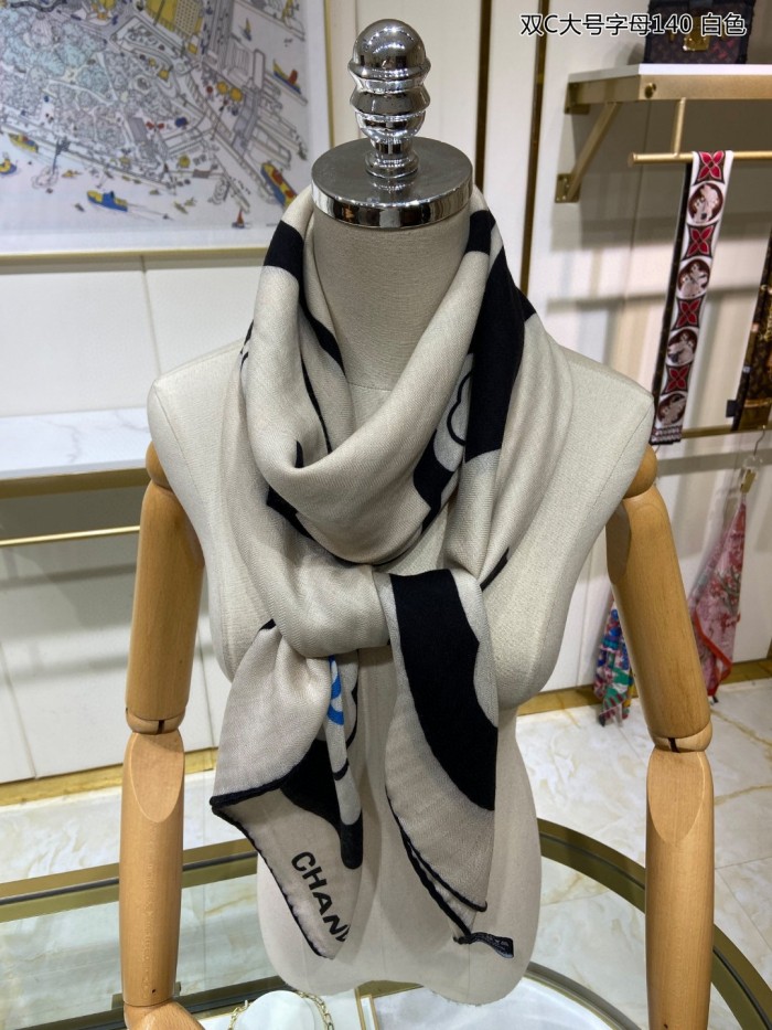Streetwear Scarf CHANEL 329446 size：140*140cm