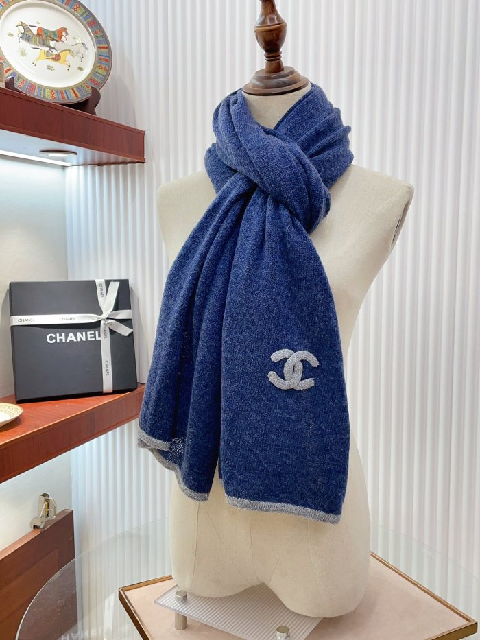 Streetwear Scarf CHANEL 329524 size：80*200cm