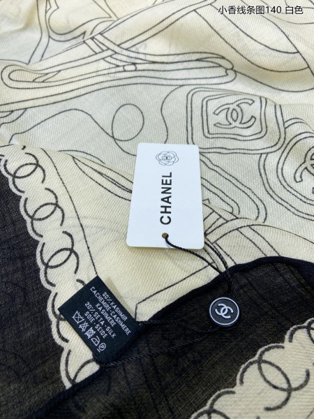 Streetwear Scarf  CHANEL 329286 size:140*140cm
