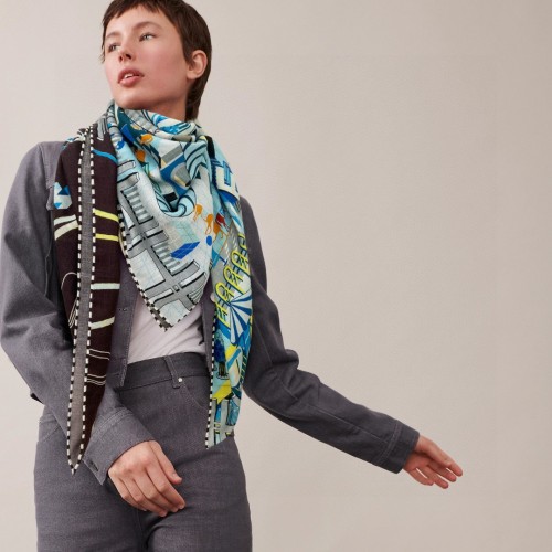 Streetwear Scarf Hermes 329284 size:140*140cm