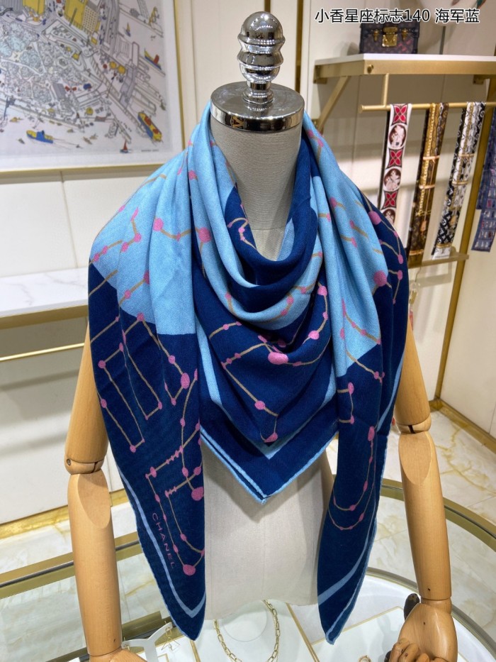 Streetwear Scarf CHANEL 329292 SIZE:140*140cm
