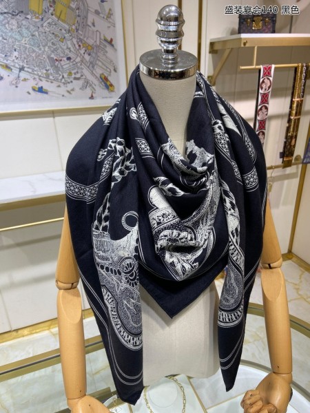 Streetwear Scarf Hermes 329281 SIZE:140cm*140cm