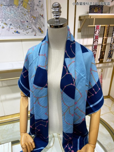 Streetwear Scarf CHANEL 329292 SIZE:140*140cm