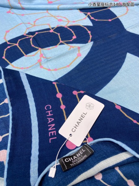 Streetwear Scarf CHANEL 329292 SIZE:140*140cm
