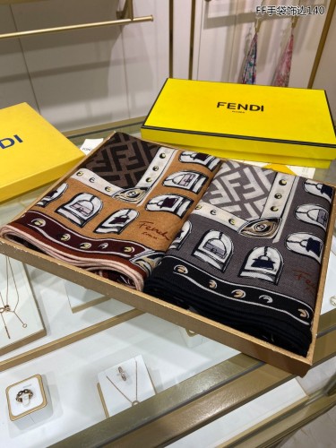 Streetwear Scarf FENDI 329289 SIZE:140*140cm