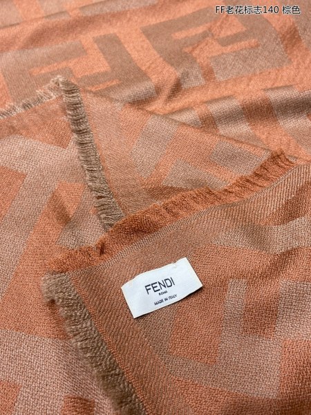 Streetwear Scarf Fendi 329300 size:140*140cm