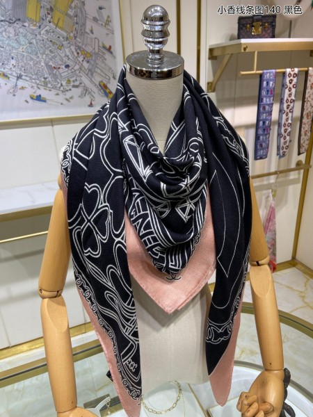 Streetwear Scarf CHANEL 329285 size:140*140cm