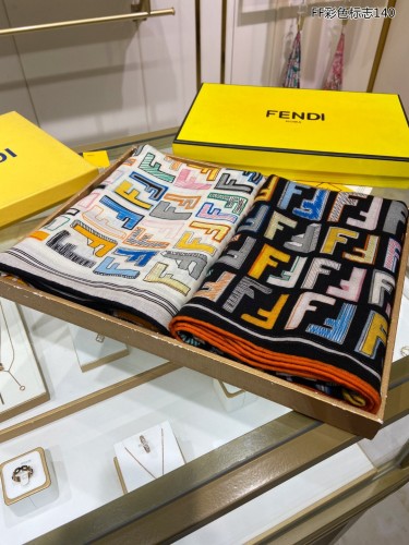 Streetwear Scarf FENDI 329287 size:140*140cm