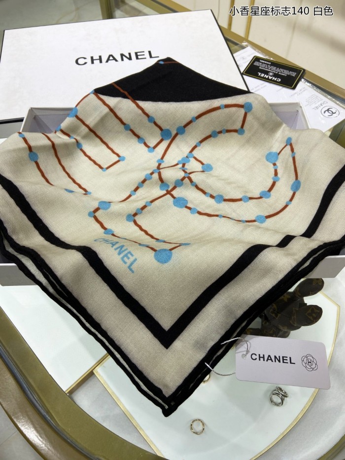 Streetwear Scarf CHANEL 329291 SIZE:140*140cm