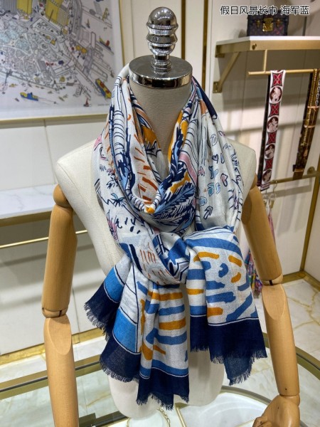 Streetwear Scarf Hermes 329296 SIZE:90cm*90cm