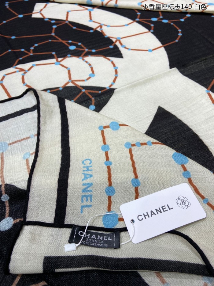 Streetwear Scarf CHANEL 329291 SIZE:140*140cm