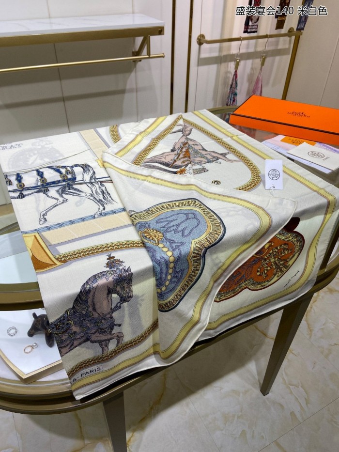 Streetwear Scarf Hermes 329280 SIZE:140cm*140cm
