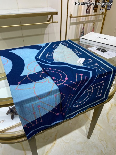 Streetwear Scarf CHANEL 329292 SIZE:140*140cm