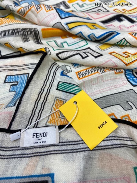Streetwear Scarf FENDI 329288 size:140*140cm