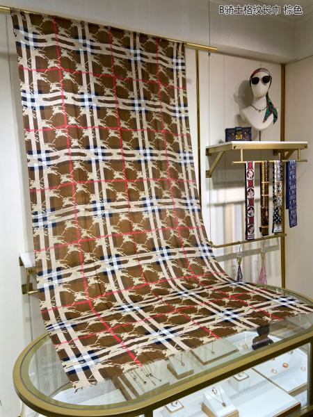 Streetwear Scarf BURBERRY 329294 size：90*200cm