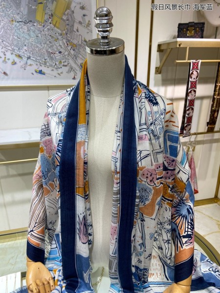 Streetwear Scarf Hermes 329296 SIZE:90cm*90cm