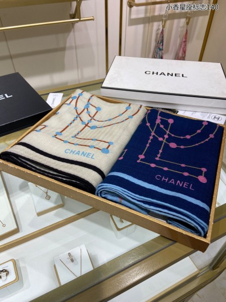 Streetwear Scarf CHANEL 329292 SIZE:140*140cm