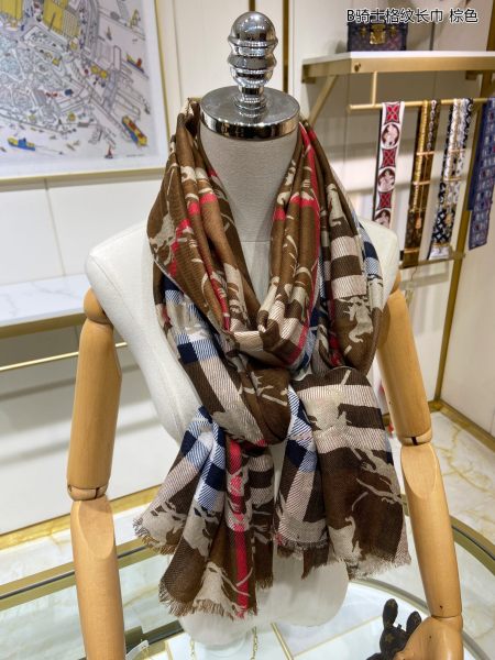 Streetwear Scarf BURBERRY 329294 size：90*200cm