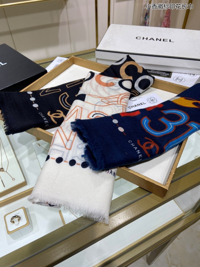 Streetwear Scarf CHANEL 329298 SIZE:200*110cm