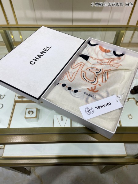 Streetwear Scarf CHANEL 329298 SIZE:200*110cm
