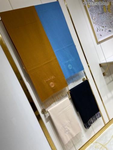 Streetwear Scarf  CHANEL 329273 SIZE:40*198cm