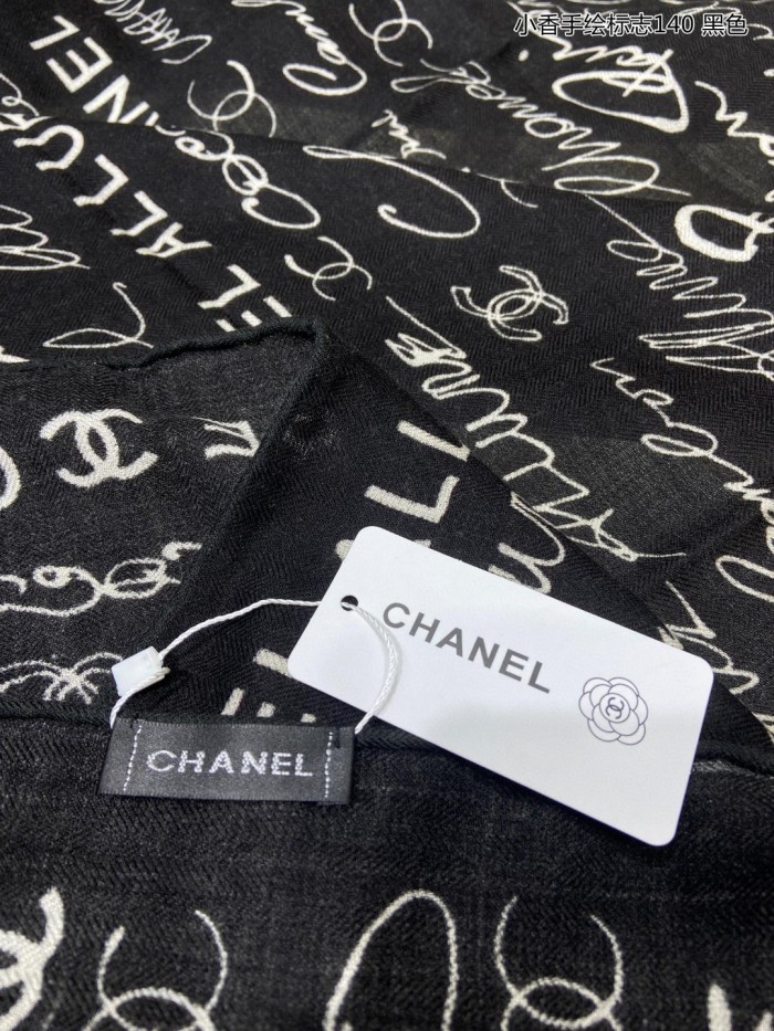 Streetwear Scarf CHANEL 329239 SIZE:140*140cm