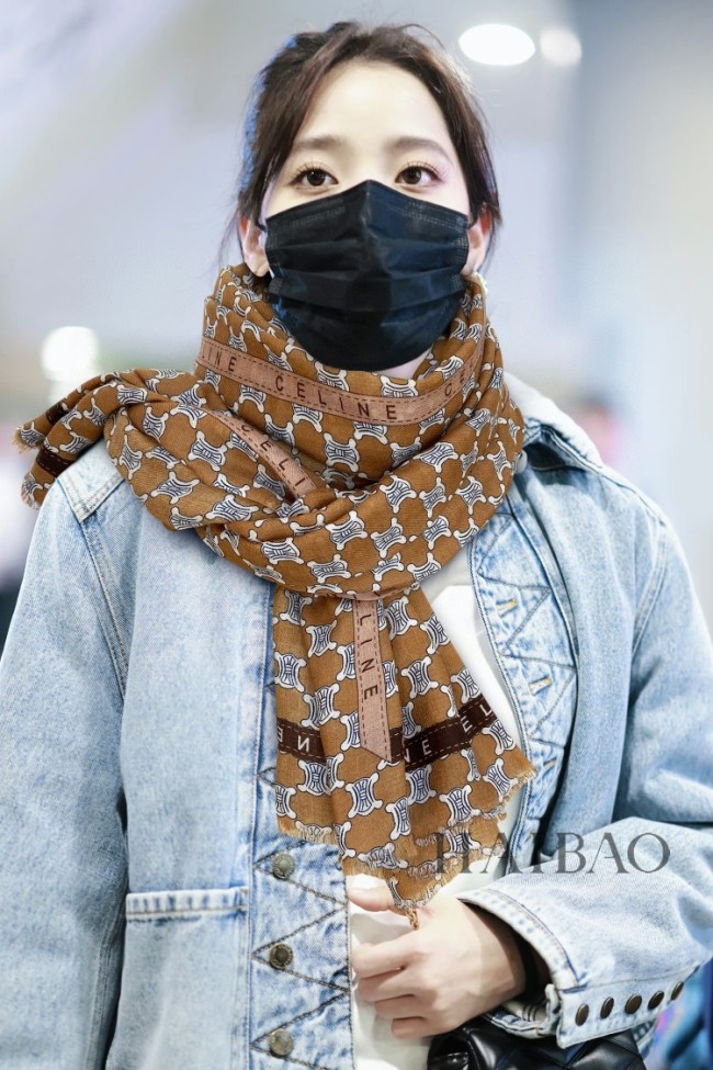 Streetwear Scarf CHANEL 329261 SIZE:200*110cm