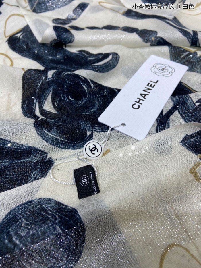 Streetwear Scarf CHANEL 329255 SIZE:110x200cm