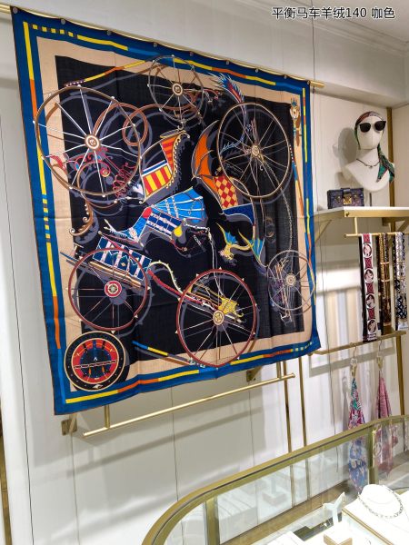 Streetwear Scarf Hermes 329223 SIZE:140cm*140cm