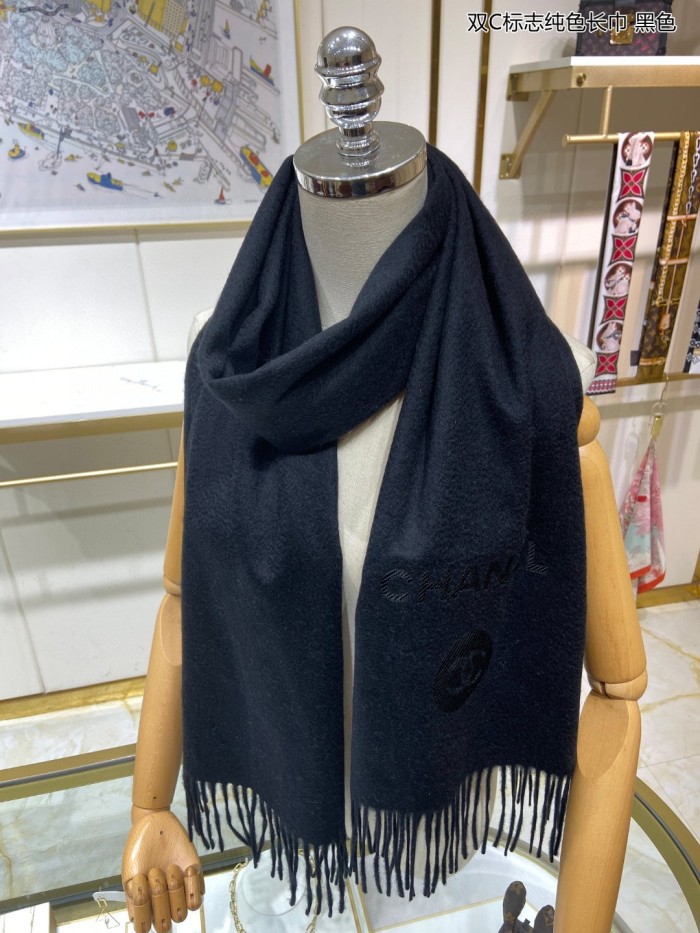 Streetwear Scarf  CHANEL 329273 SIZE:40*198cm
