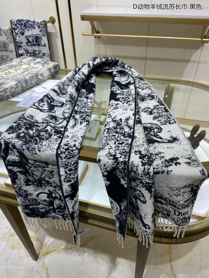 Streetwear Scarf Dior 329219 SIZE:45*200cm