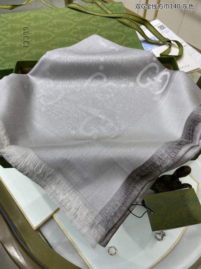 Streetwear Scarf GUCCI 329251 SIZE:140*140cm