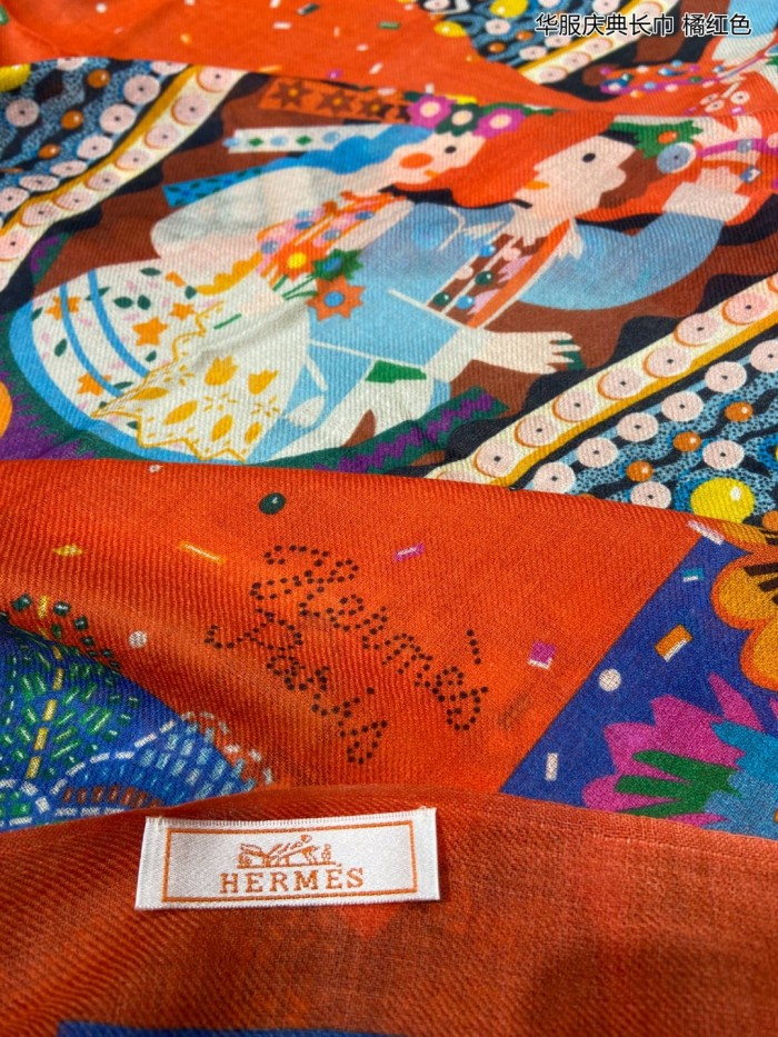 Streetwear Scarf Hermes 329257 SIZE:110*200cm
