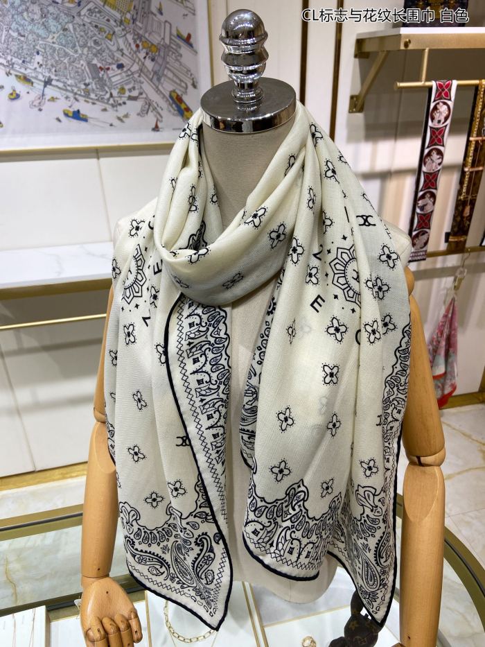 Streetwear Scarf CHANEL 329266 SIZE:60*200cm
