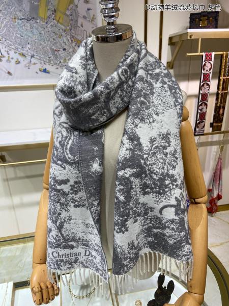 Streetwear Scarf Dior 329216 SIZE:45*200cm