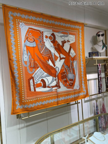 Streetwear Scarf Hermes 329226 SIZE:140cm*140cm