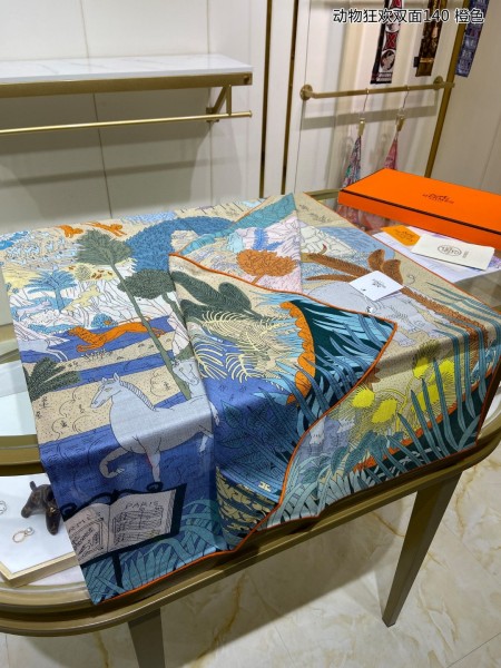 Streetwear Scarf Hermes 329230 SIZE:140cm*140cm