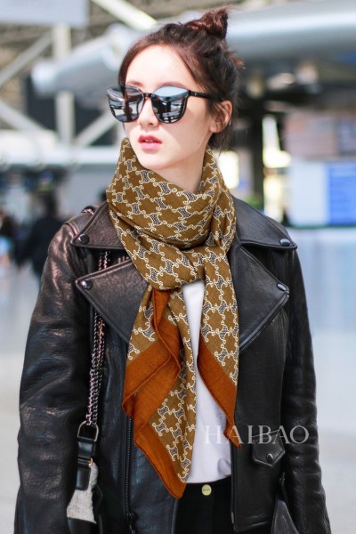 Streetwear Scarf CHANEL 329241 SIZE:140*140cm