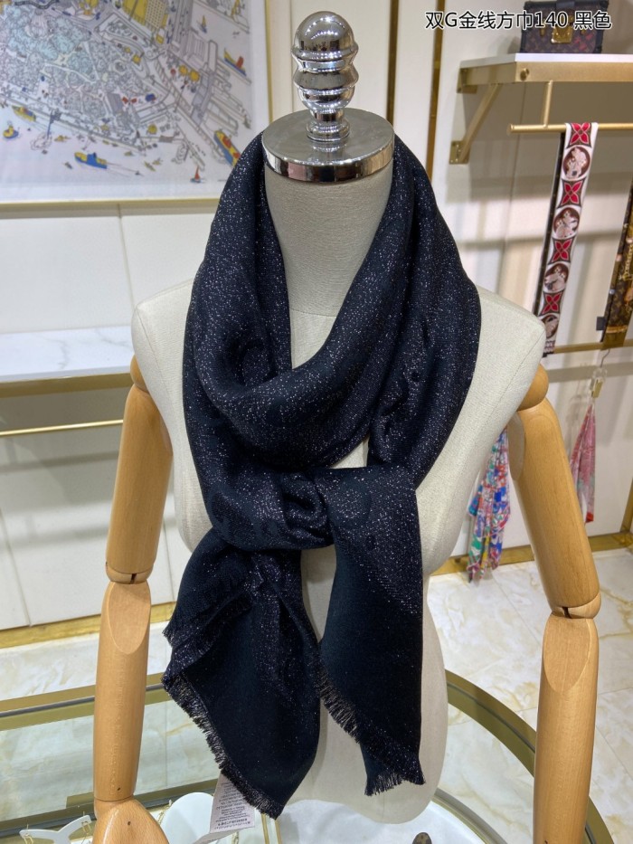 Streetwear Scarf GUCCI 329253 SIZE:140*140cm