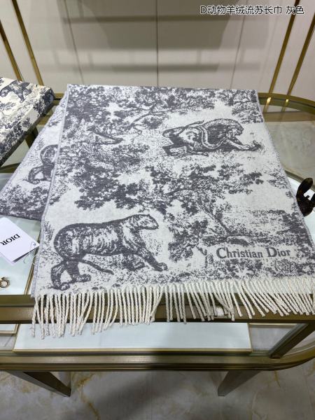 Streetwear Scarf Dior 329216 SIZE:45*200cm
