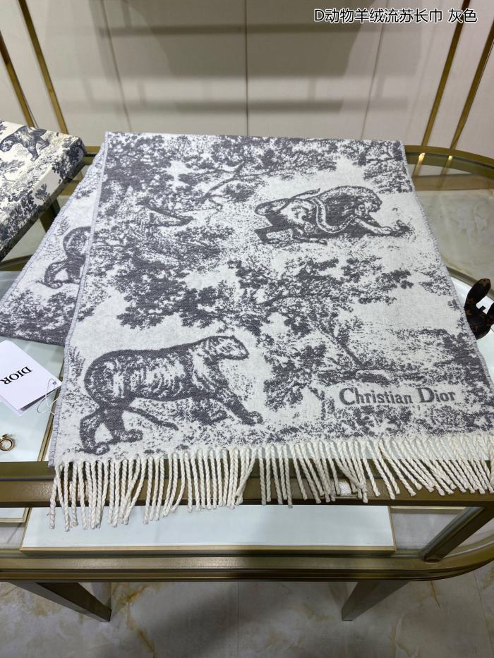 Streetwear Scarf Dior 329216 SIZE:45*200cm