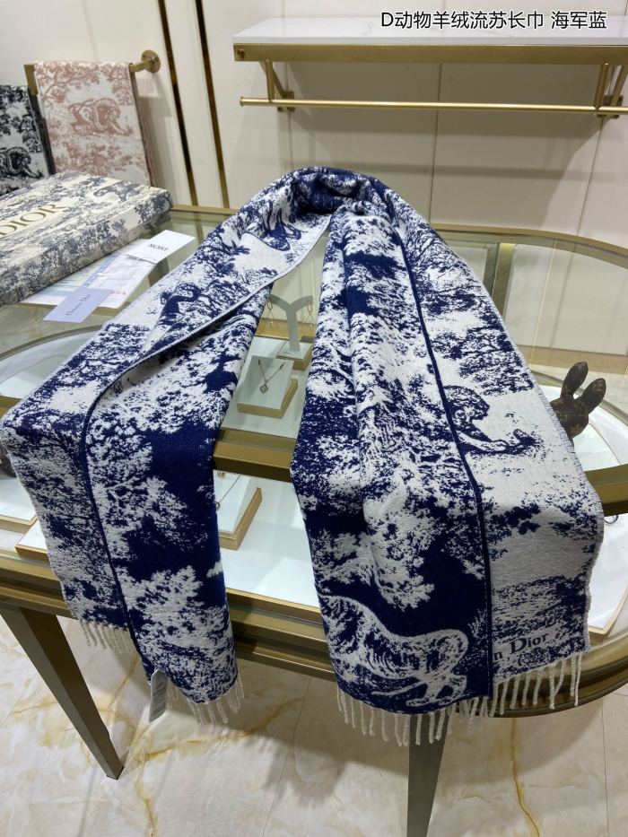 Streetwear Scarf Dior 329218 SIZE:45*200cm
