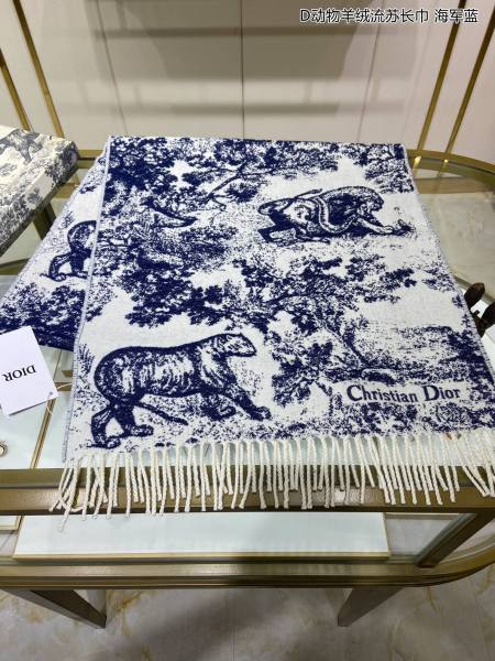 Streetwear Scarf Dior 329218 SIZE:45*200cm