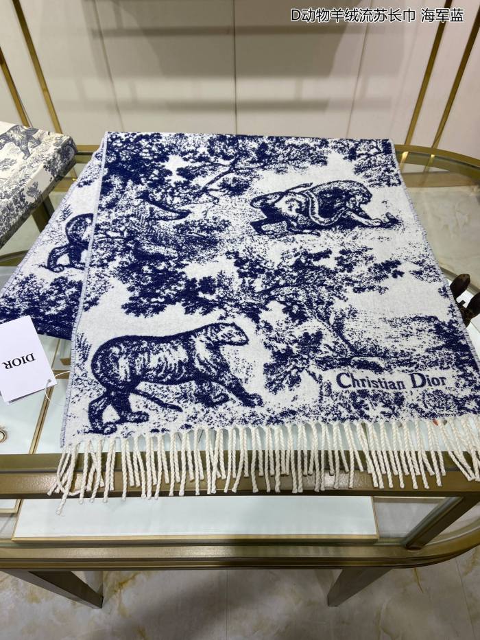 Streetwear Scarf Dior 329218 SIZE:45*200cm