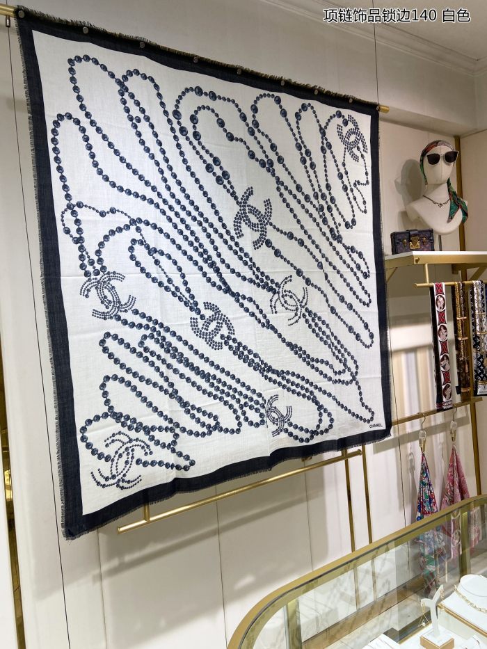 Streetwear Scarf CHANEL 329269 SIZE:65*185cm
